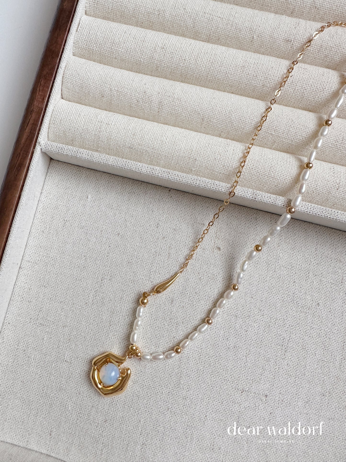 Opera Freshwater Pearl Necklace