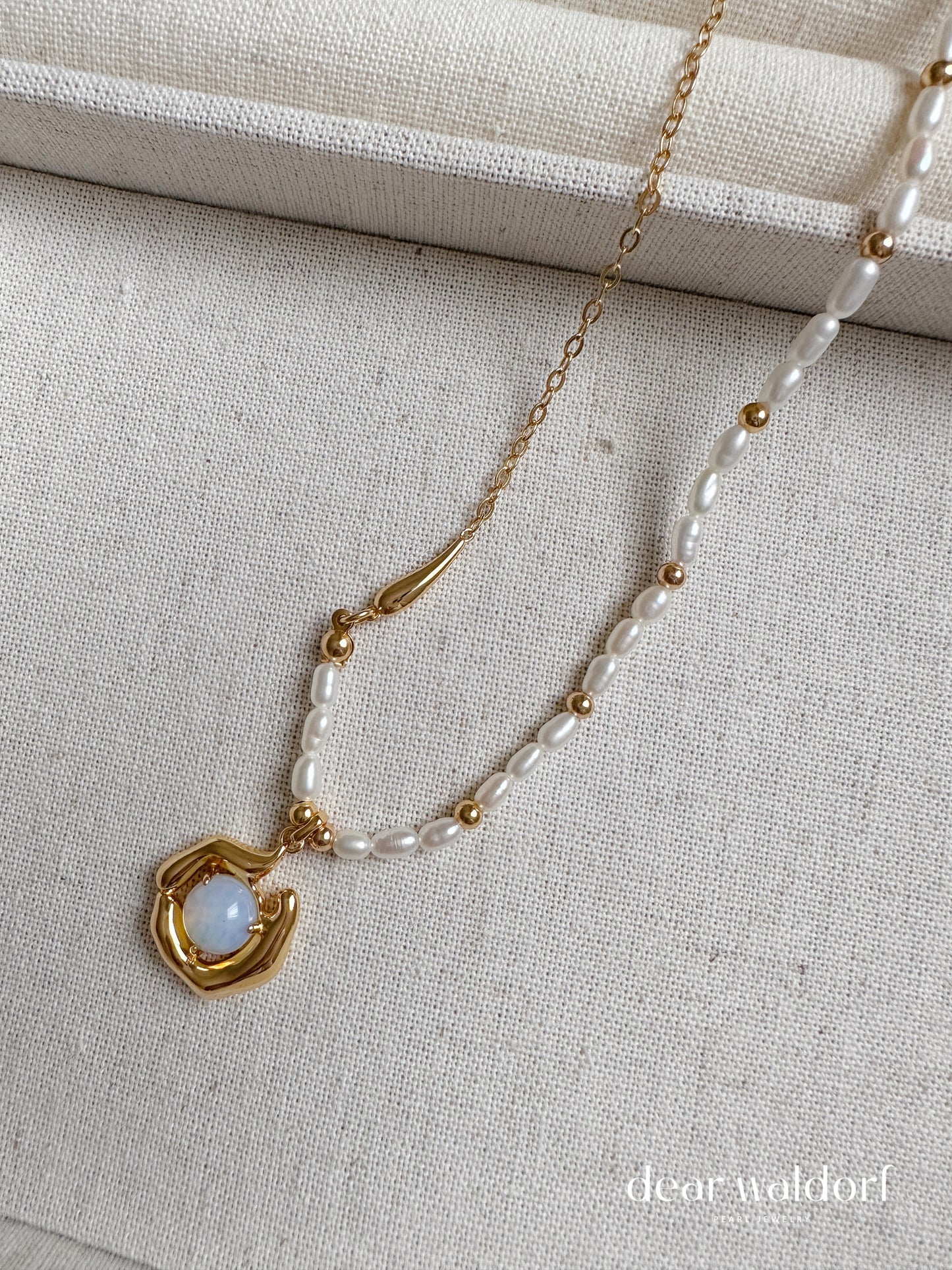 Opera Freshwater Pearl Necklace