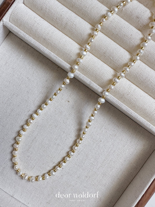 Charlotte Freshwater Pearl Necklace