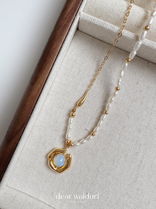 Opera Freshwater Pearl Necklace