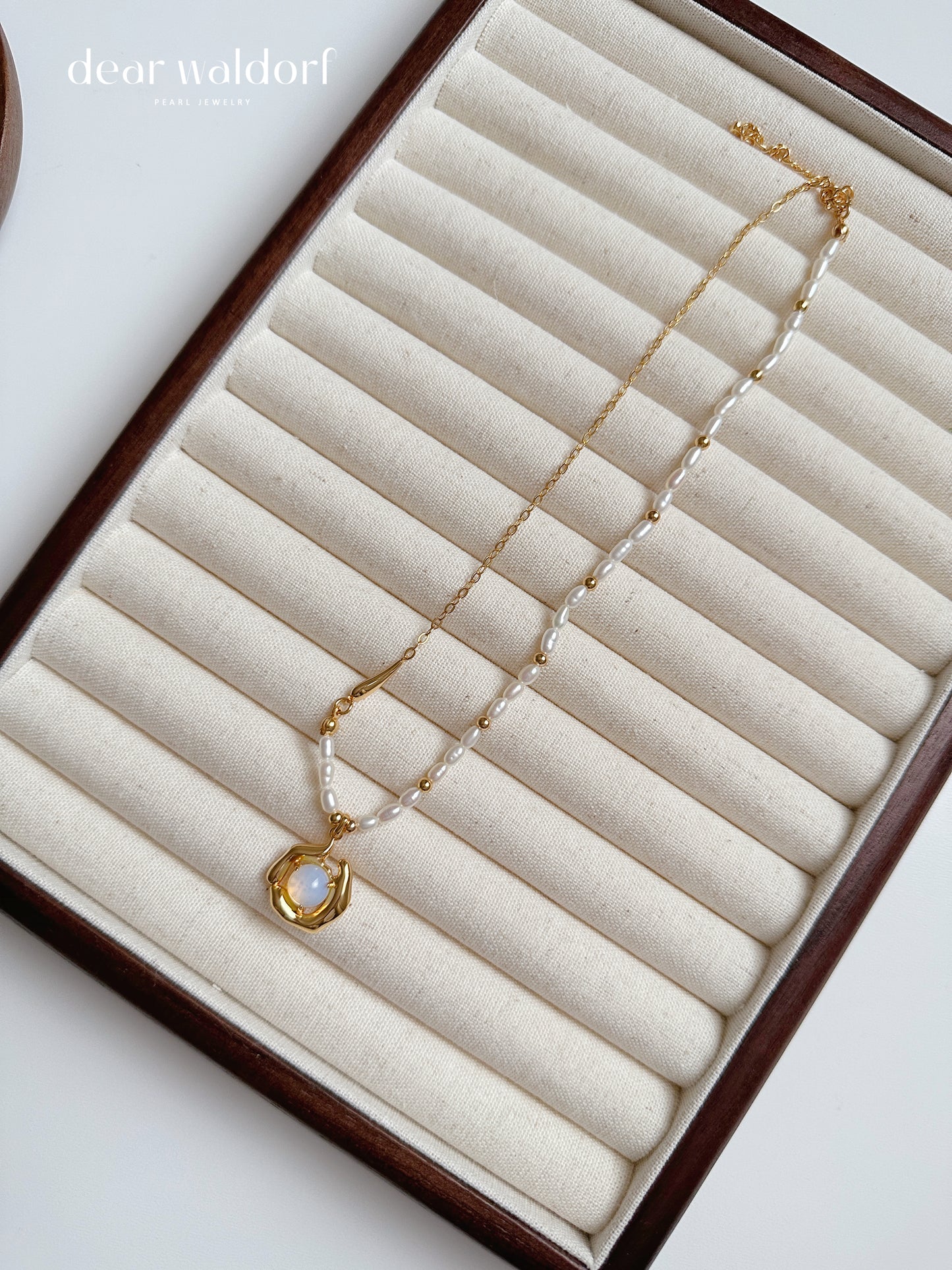 Opera Freshwater Pearl Necklace