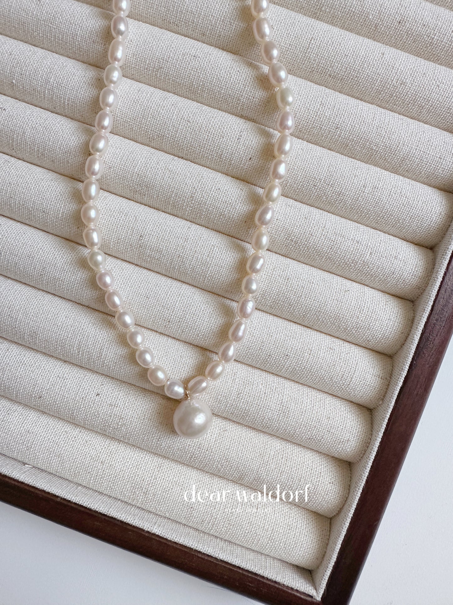 Marie Freshwater Pearl Necklace