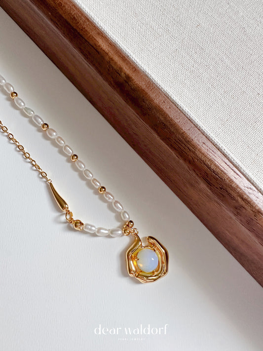 Opera Freshwater Pearl Necklace